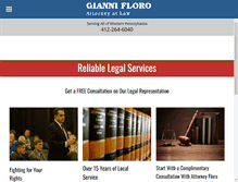 Tablet Screenshot of giannifloro.com